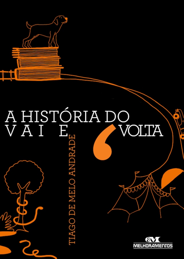 Couverture de livre pour A história do vai e volta