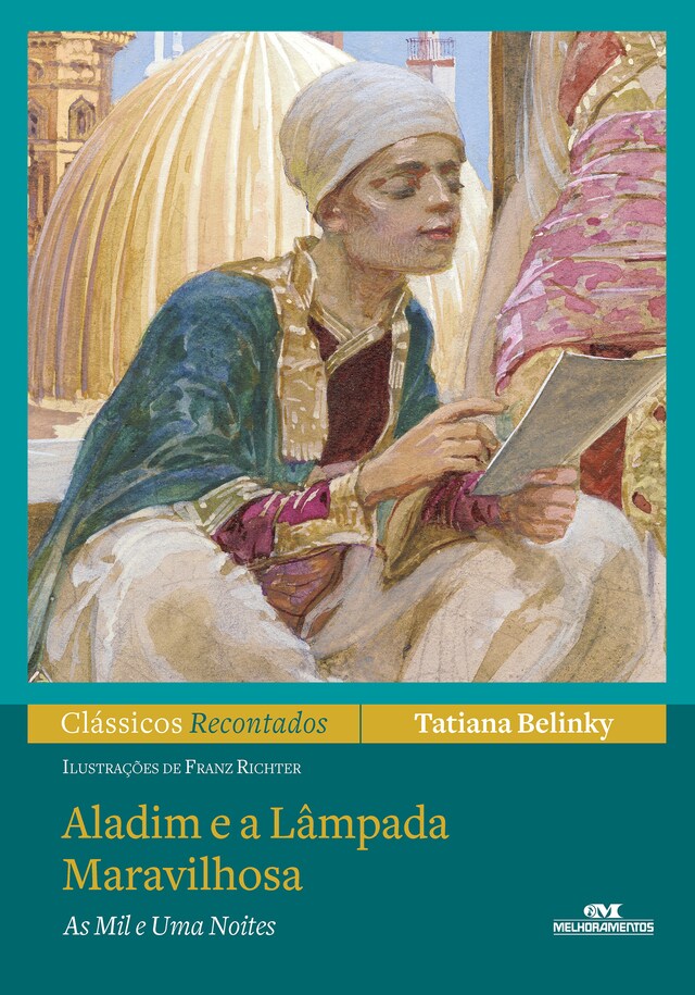 Book cover for Aladim e a lâmpada maravilhosa