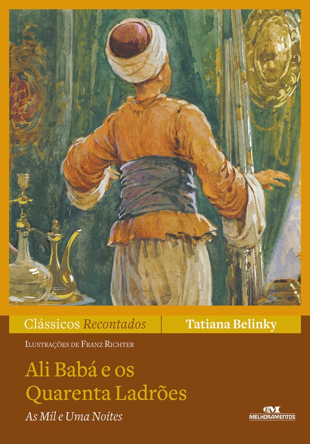 Buchcover für Ali Babá e os quarenta ladrões