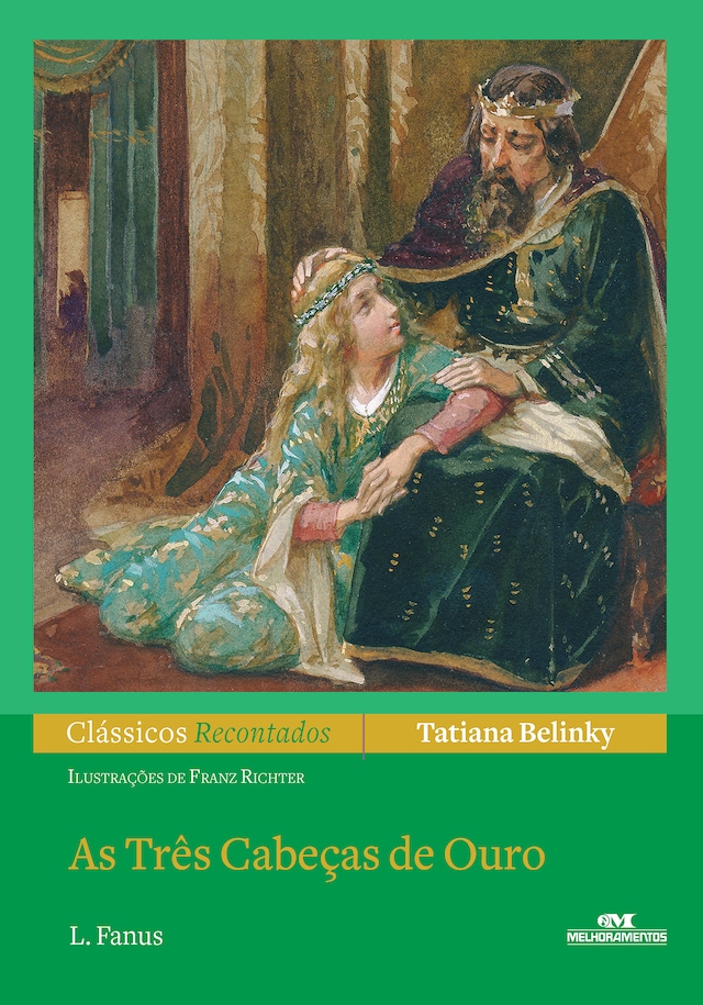 Book cover for As três cabeças de ouro