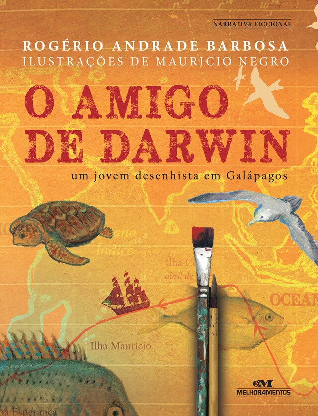 Kirjankansi teokselle O amigo de Darwin