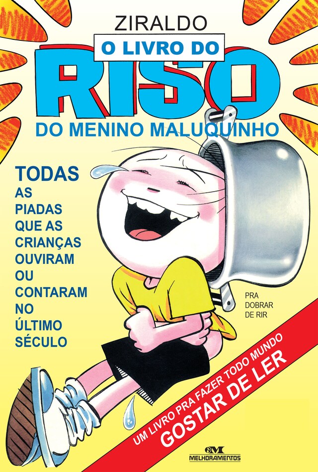 Boekomslag van O livro do riso do Menino Maluquinho