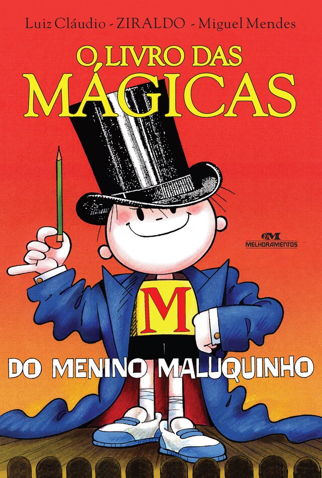 Boekomslag van O livro das mágicas do Menino Maluquinho