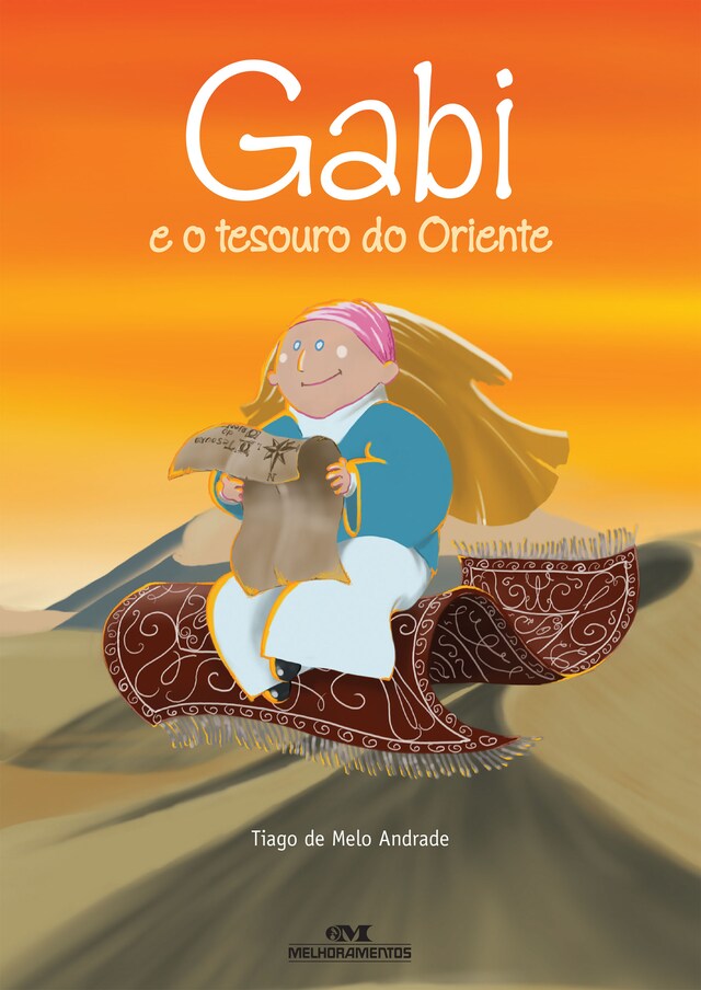 Couverture de livre pour Gabi e o tesouro do Oriente