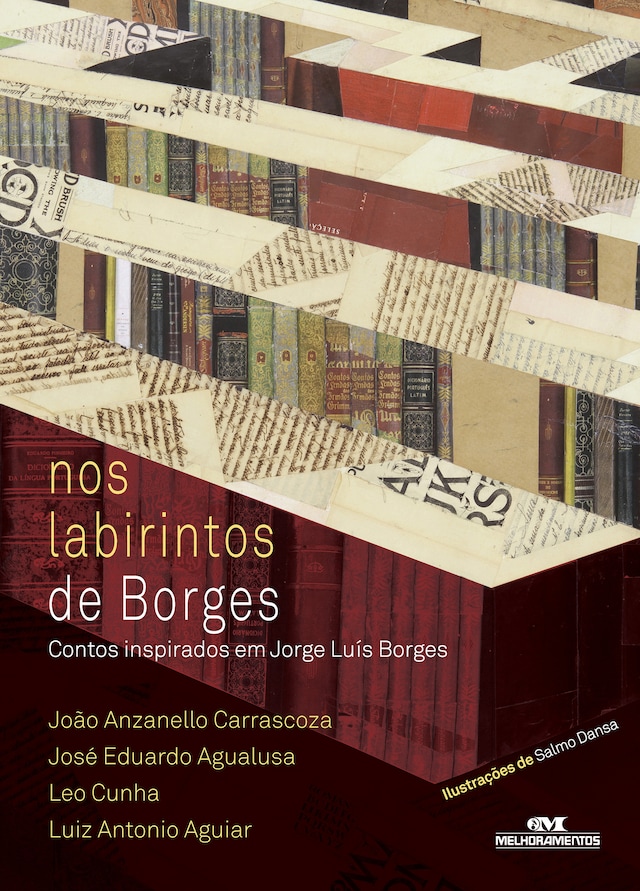 Book cover for Nos labirintos de Borges