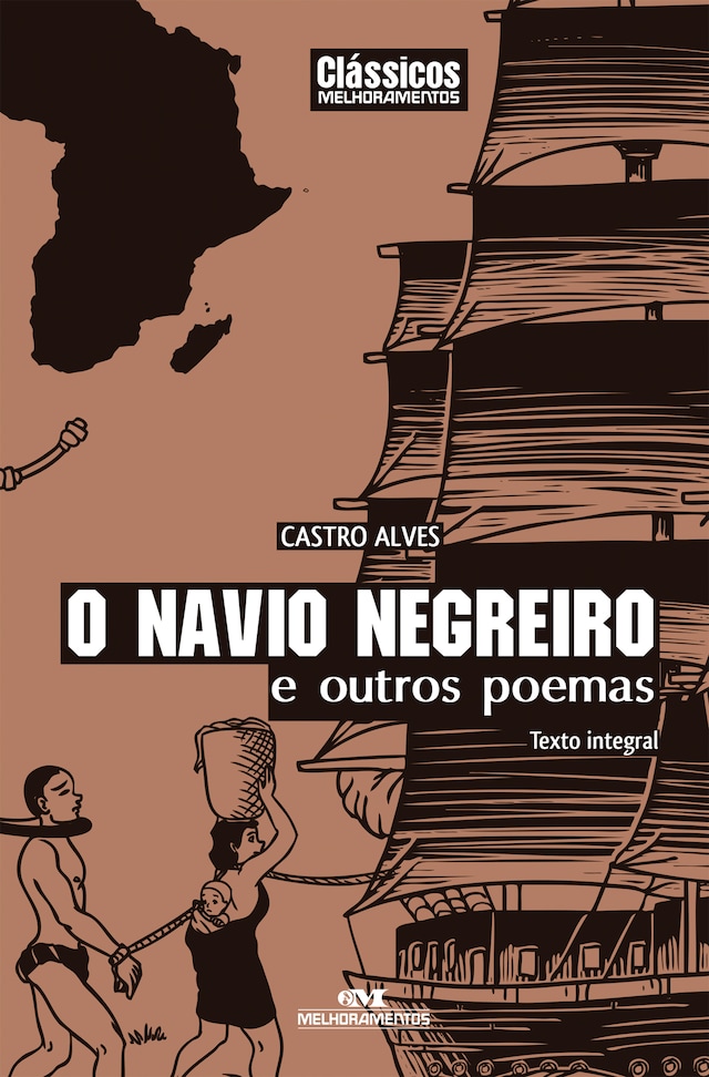 Book cover for O navio negreiro e outros poemas