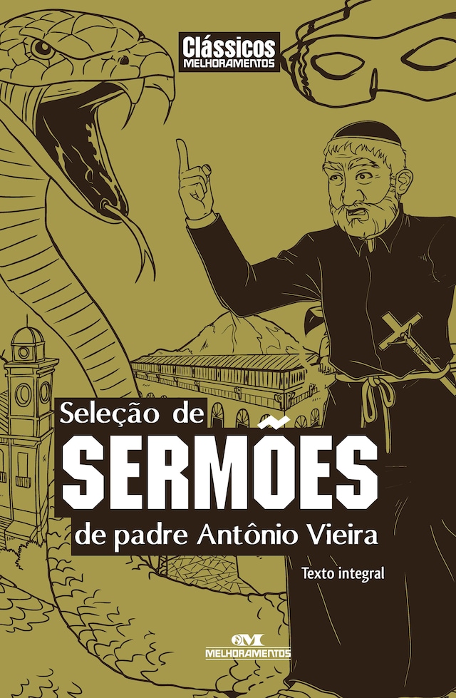 Okładka książki dla Seleção de sermões de padre Antônio Vieira