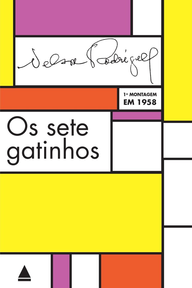 Portada de libro para Os sete gatinhos