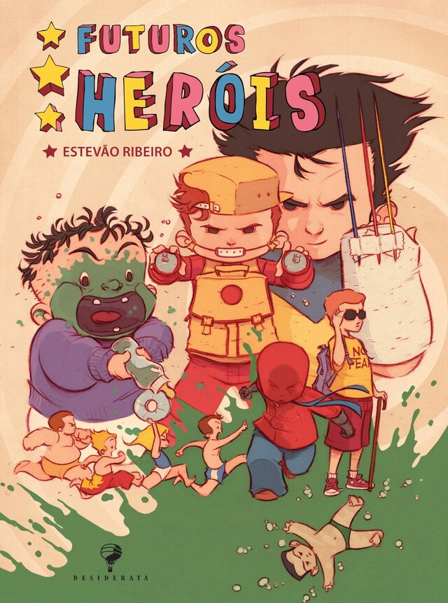 Portada de libro para Futuros heróis