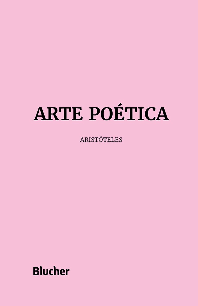 Buchcover für Arte poética