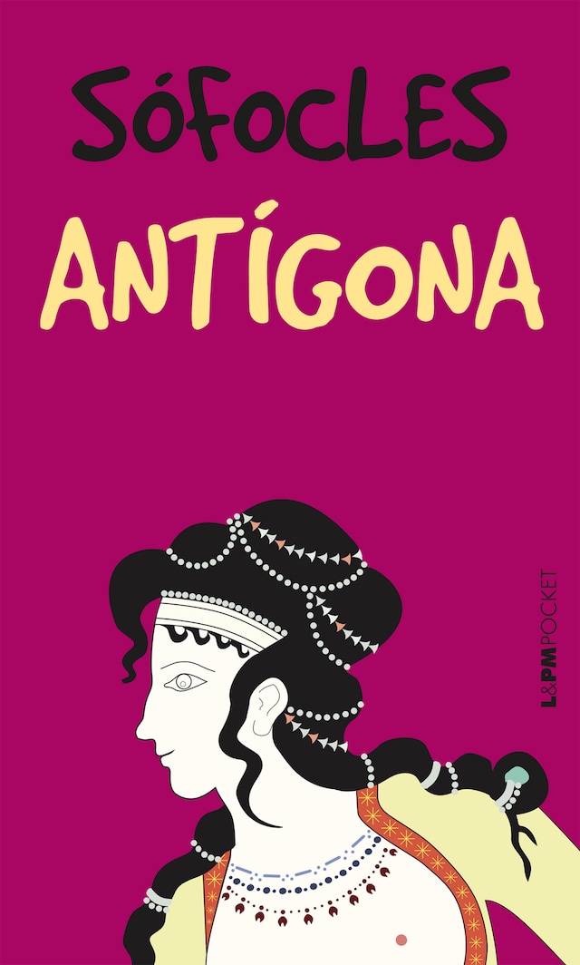 Copertina del libro per Antígona