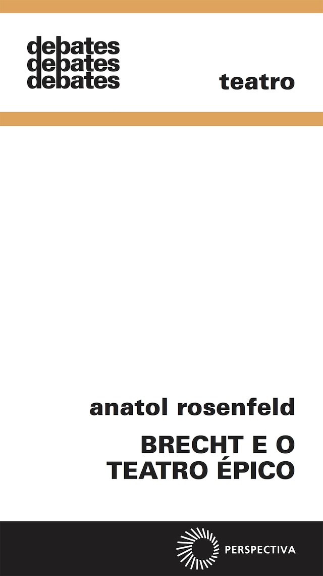 Book cover for Brecht e o teatro épico