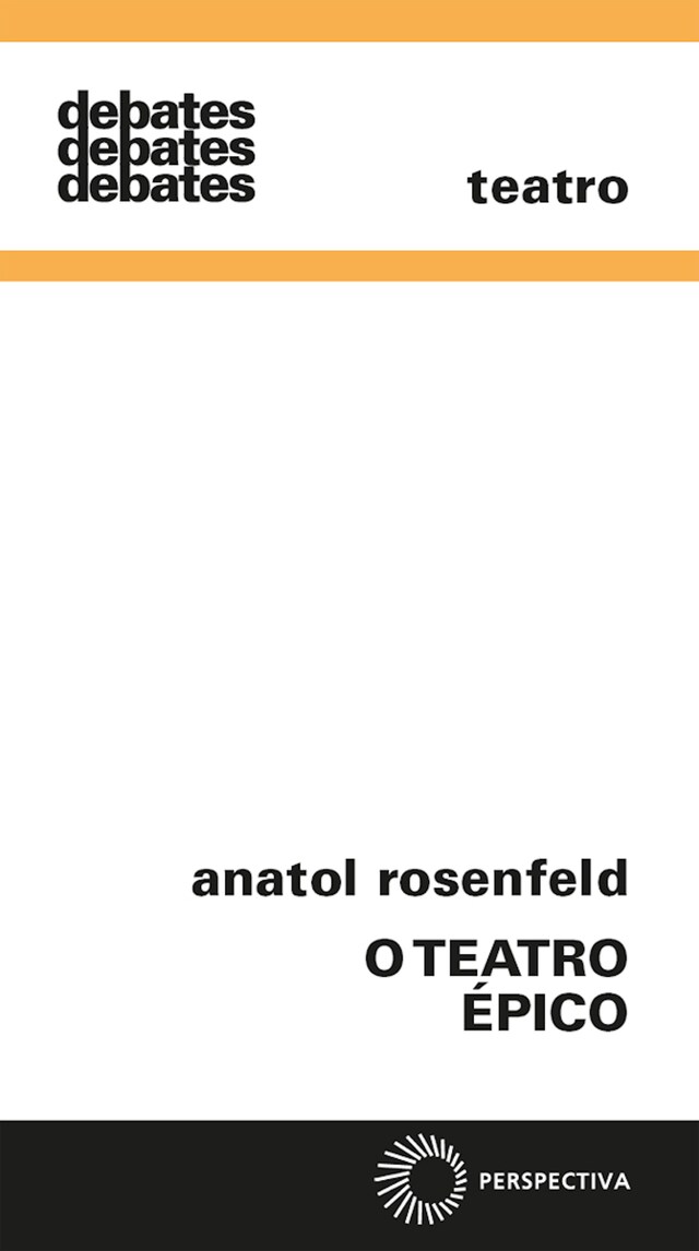 Book cover for O teatro épico