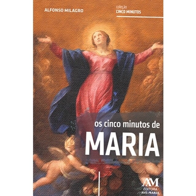 Couverture de livre pour Os cinco minutos de Maria