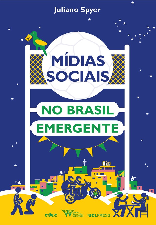 Copertina del libro per Mídias sociais no Brasil emergente