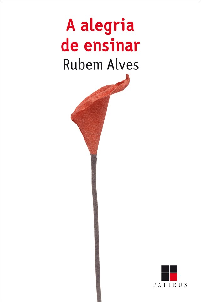 Book cover for A Alegria de ensinar