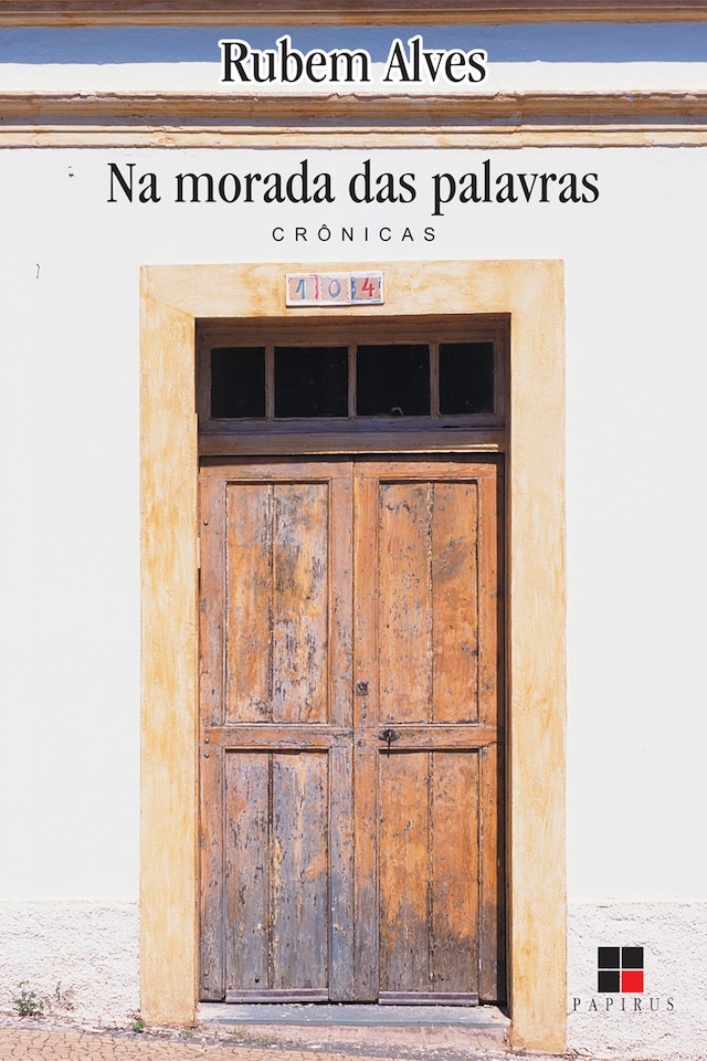 Book cover for Na morada das palavras
