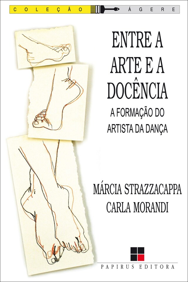 Couverture de livre pour Entre a arte e a docência