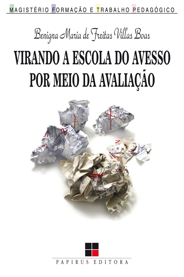 Buchcover für Virando a escola do avesso por meio da avaliação