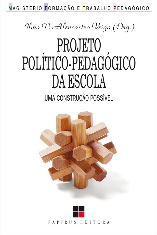 Book cover for Projeto político-pedagógico da escola