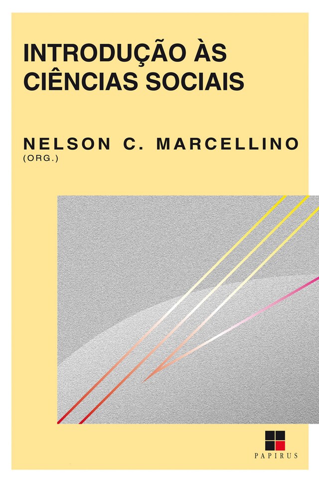 Copertina del libro per Introdução às ciências sociais