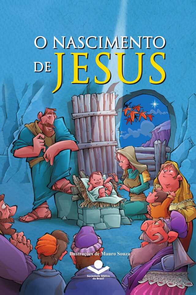 Book cover for O nascimento de Jesus