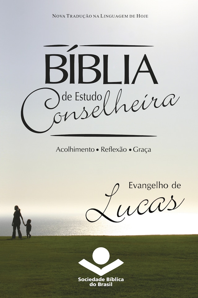 Book cover for Bíblia de Estudo Conselheira - Evangelho de Lucas