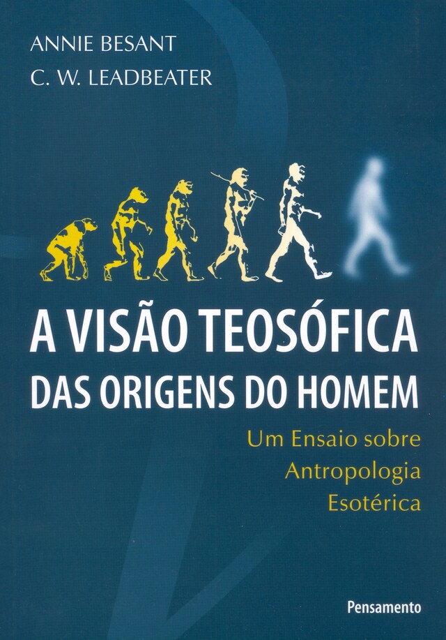 Couverture de livre pour A Visão Teosófica das Origens do Homem