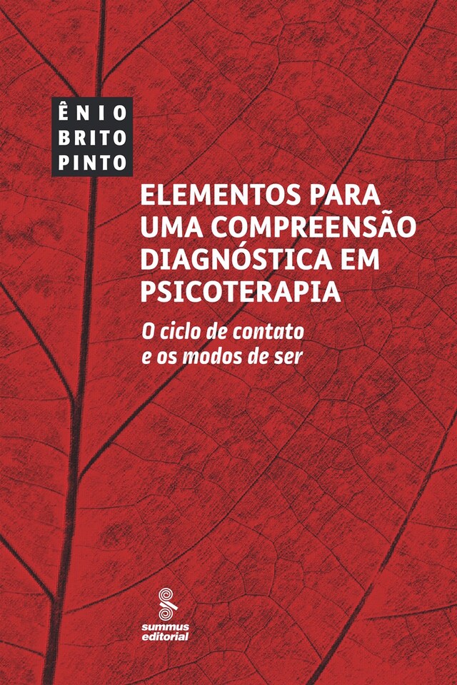 Couverture de livre pour Elementos para uma compreensão diagnóstica em psicoterapia