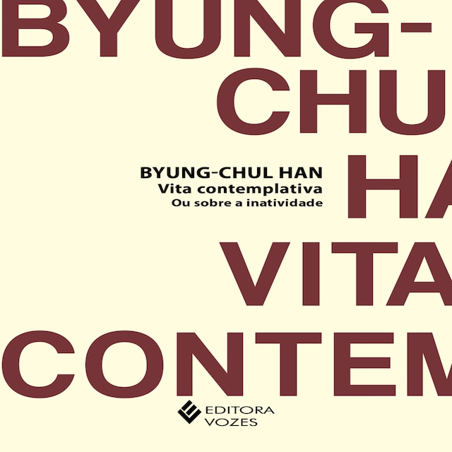 Book cover for Vita contemplativa ou sobre a inatividade