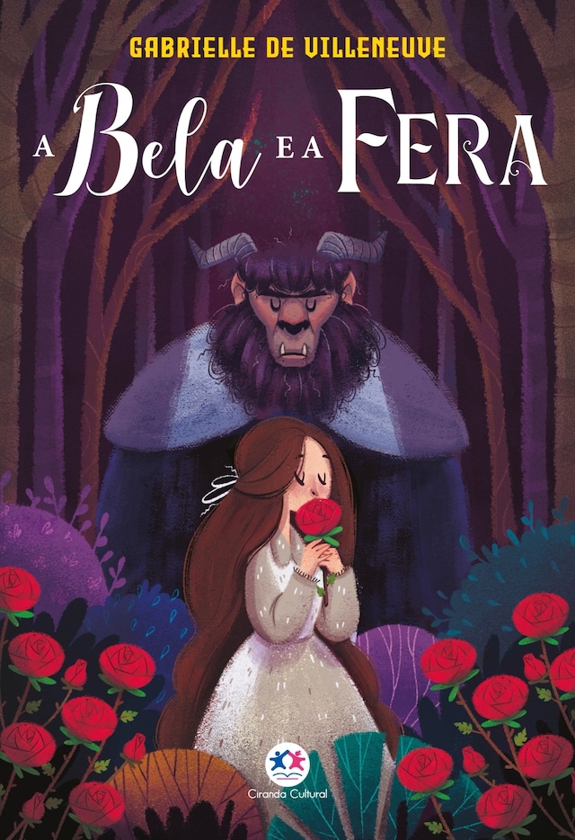 Portada de libro para A Bela e a Fera