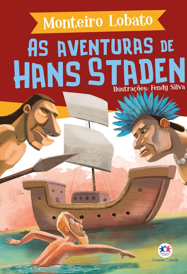Portada de libro para As aventuras de Hans Staden