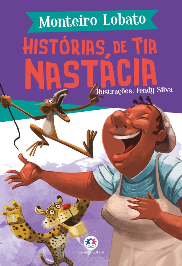 Book cover for Histórias de Tia Nastácia
