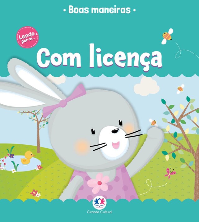 Book cover for Com licença