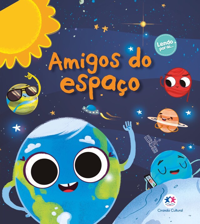 Couverture de livre pour Amigos do espaço