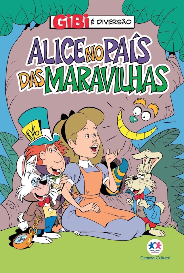 Okładka książki dla Alice no país das maravilhas