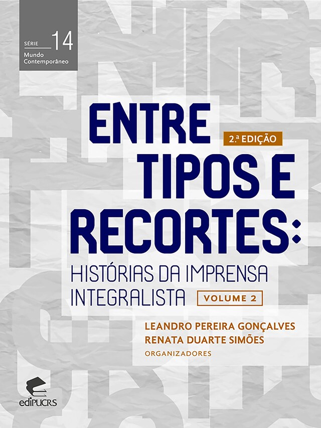 Portada de libro para Entre tipos e recortes