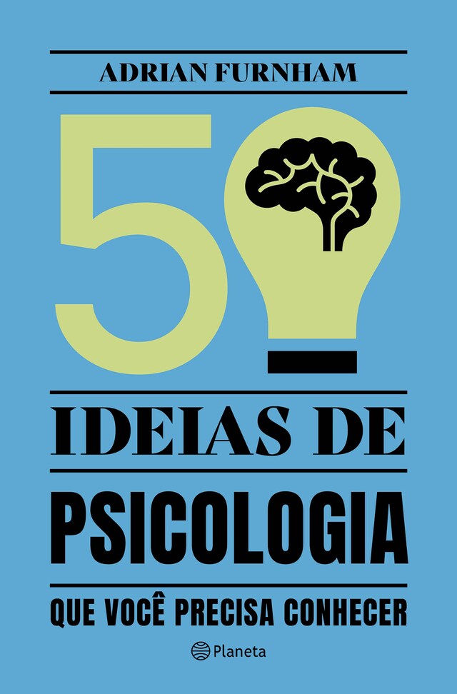 Kirjankansi teokselle 50 ideias de Psicologia que você precisa conhecer