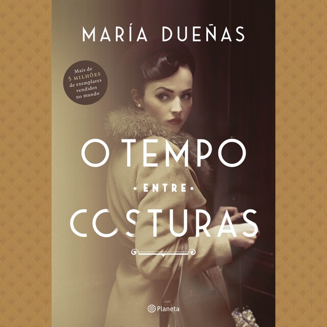 Book cover for O tempo entre costuras