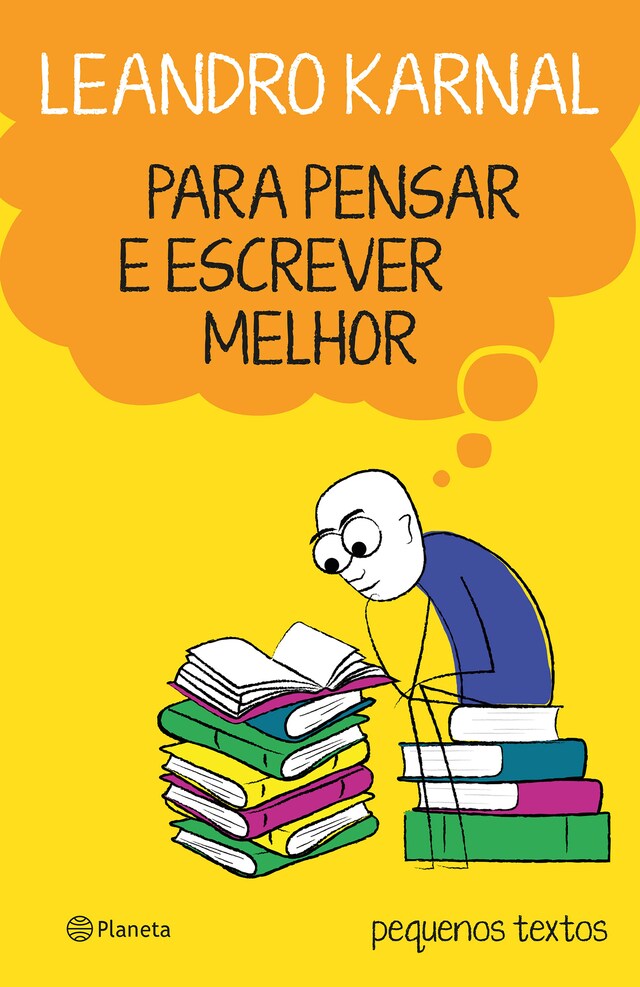 Book cover for Para pensar e escrever melhor