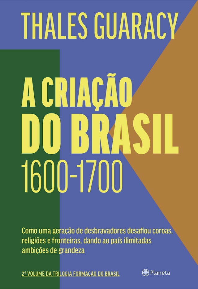 Boekomslag van A criação do Brasil - 2ª edição