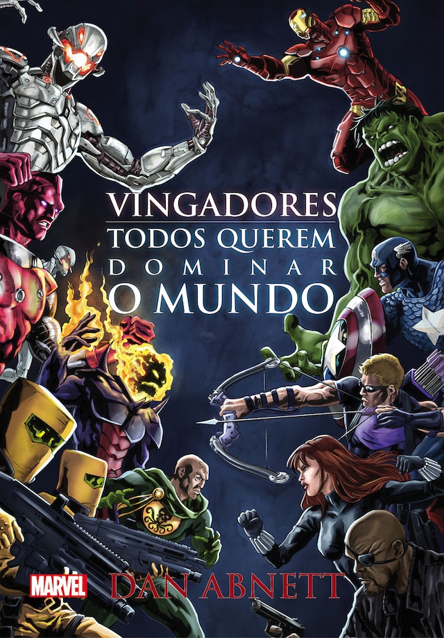 Book cover for Vingadores - todos querem dominar o mundo