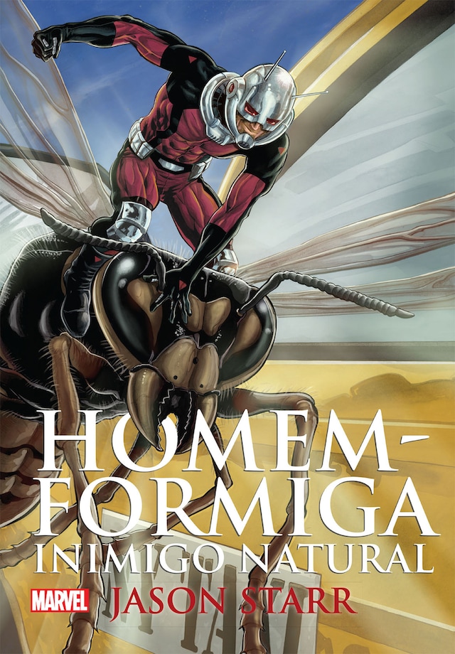 Book cover for Homem-Formiga - inimigo natural