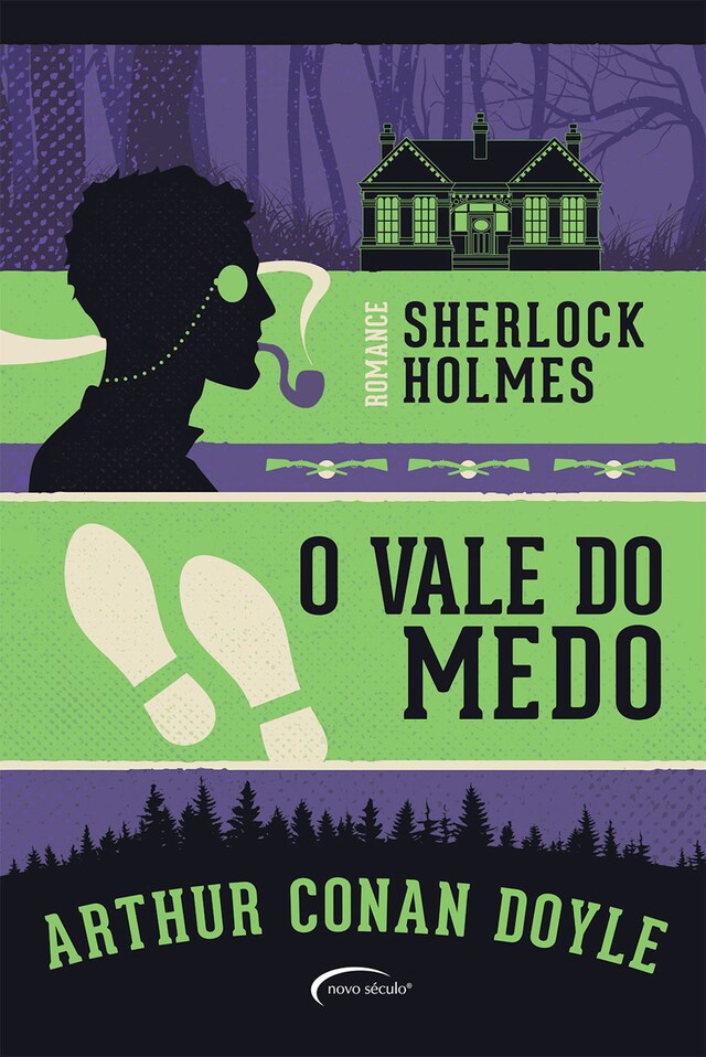 Portada de libro para O vale do medo (Sherlock Holmes)