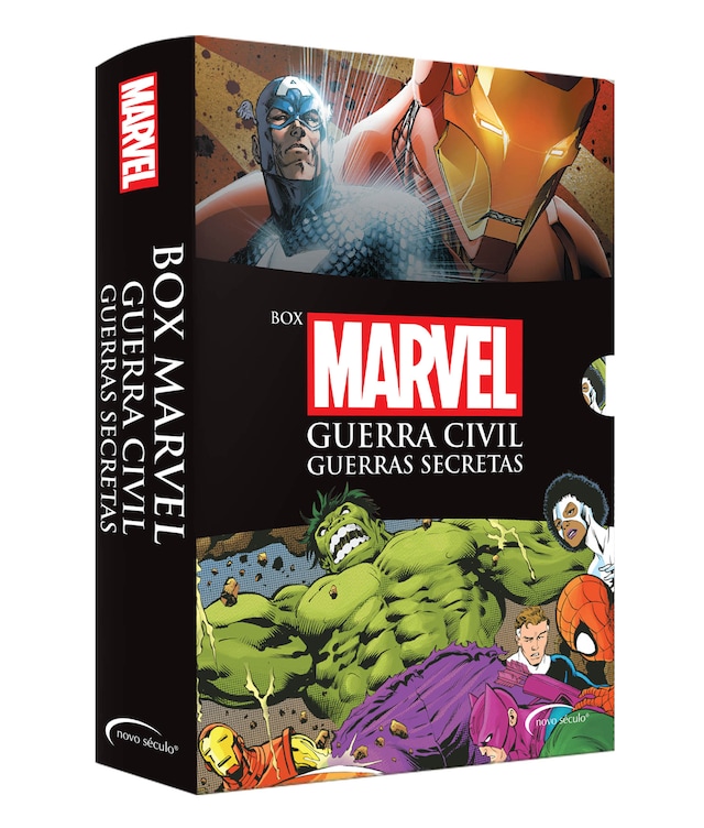 Okładka książki dla Box Marvel