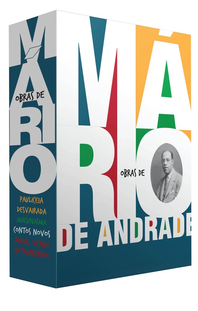 Portada de libro para Box - Obras de Mário de Andrade