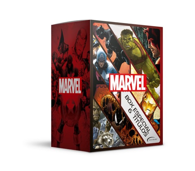 Okładka książki dla Box Marvel - 6 Títulos