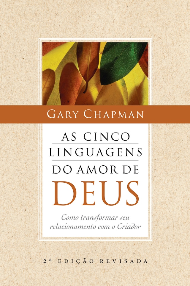 Book cover for As cinco linguagens do amor de Deus