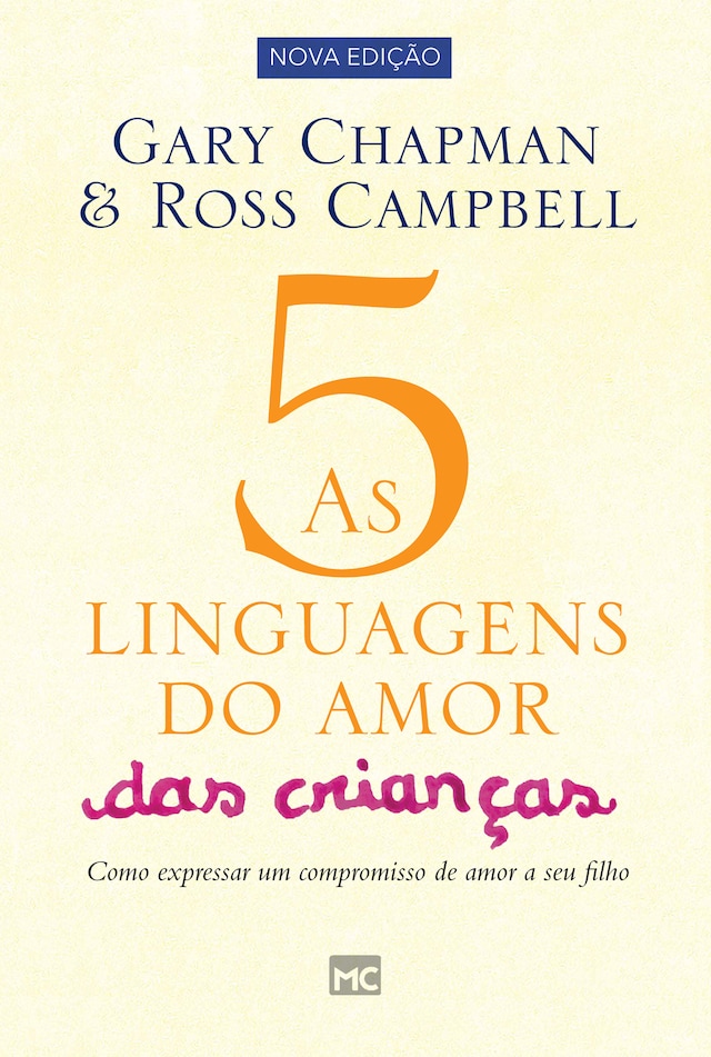 Book cover for As 5 linguagens do amor das crianças - nova edição