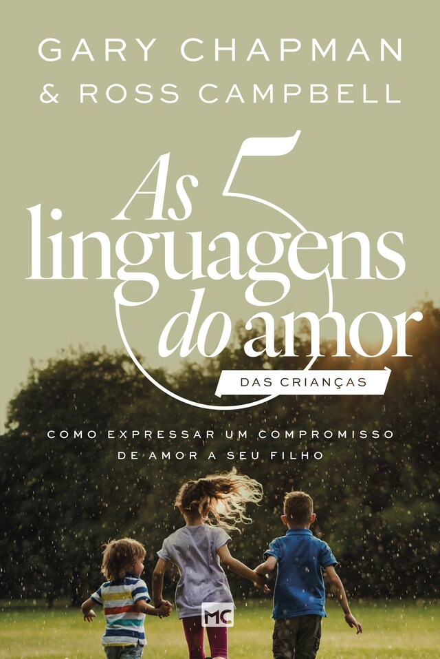 Portada de libro para As 5 linguagens do amor das crianças - nova edição